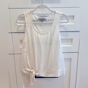 Allsaints Silk sleeveless blouse